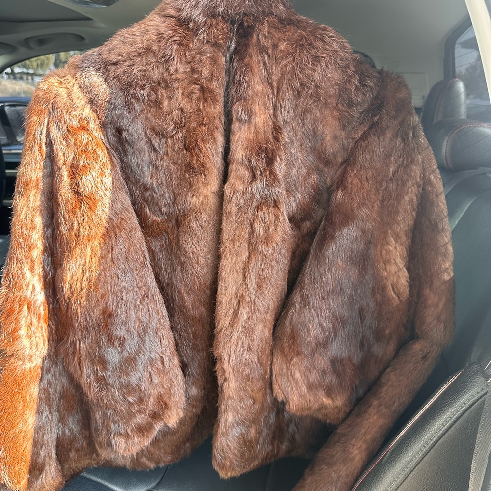 Rabbit Fur Coat